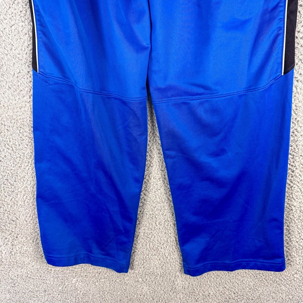 Manchester United Pants Mens Large Blue Soccer Football Track Pants Polyester - Picture 8 of 16
